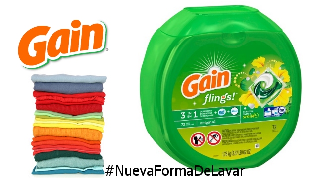 Simplificando la hora del lavado Gain Nueva Forma de Lavar