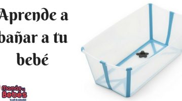Aprende a bañar a tu bebé
